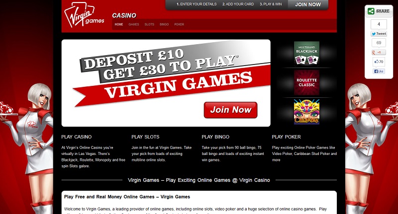 virgin casino review