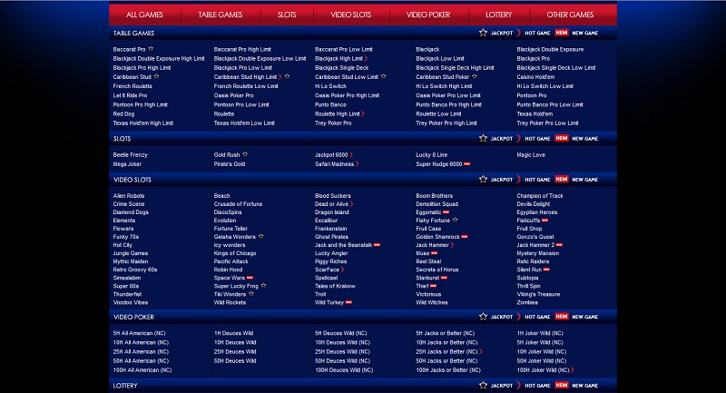 All British Casino Games List all british casino review