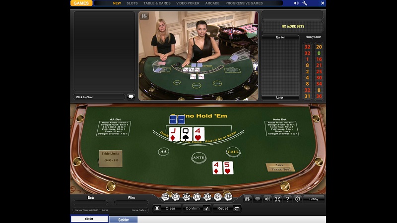 Coral Casino Live Dealer coral casino review