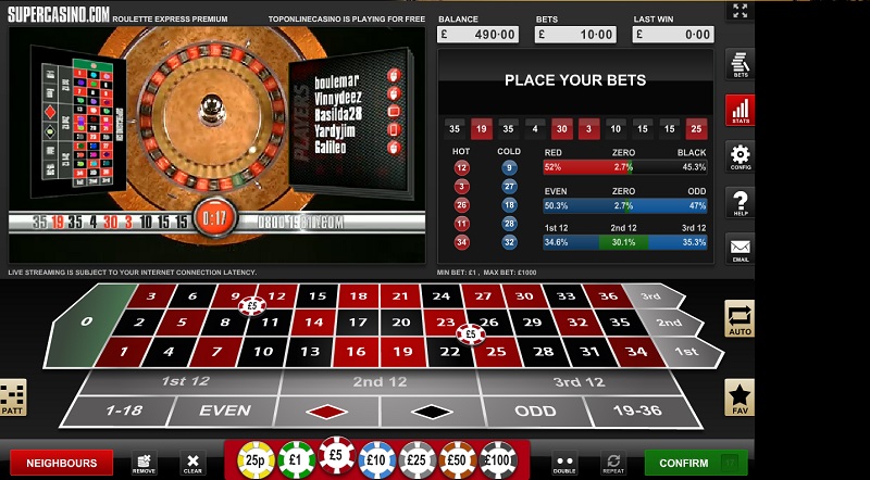 Super Casino Interactive Roulette super casino review