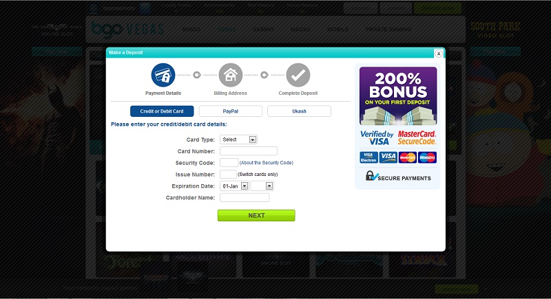 Bgo Casino Deposit Options bgo casino review deposit screen
