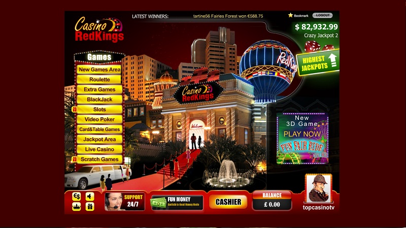 casino red kings review