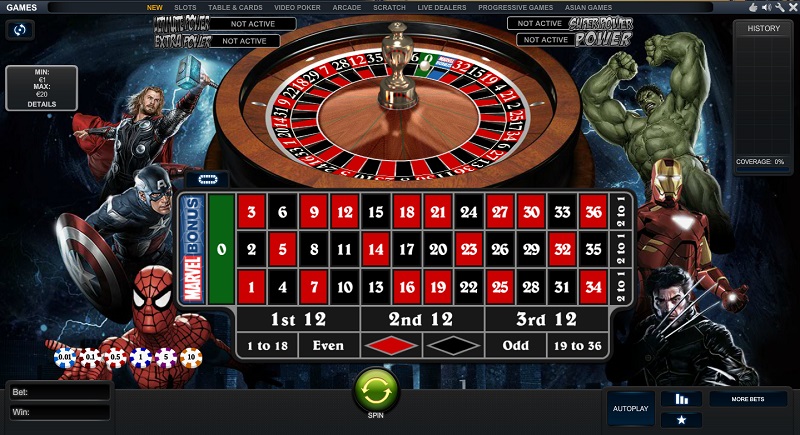 Genting Casino Marvel Roulette genting casino review