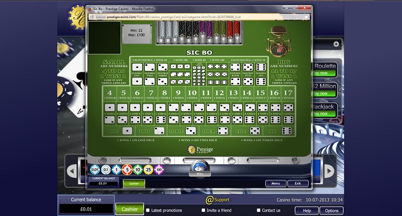 Prestige Casino Game Prestige casino review