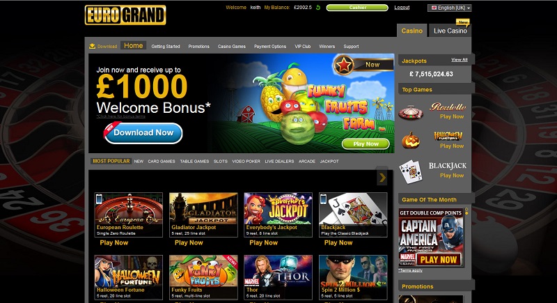 eurogrand casino review